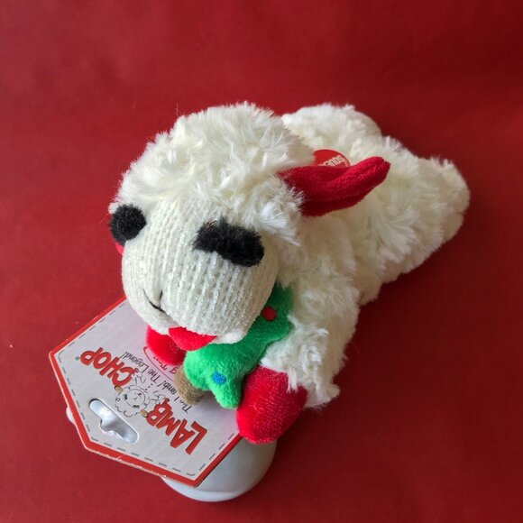 Multipet Plush Dog Toy,  Christmas Holiday  Lambchop - Picture 4 of 6